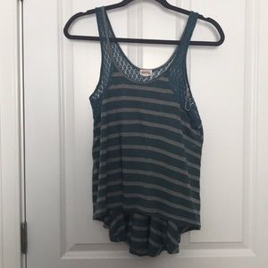Juniors Hi-Low Tank Top
